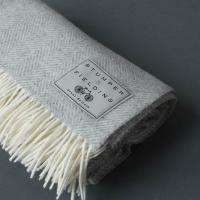 Wool Herringbone Blanket