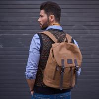 Wax  Cotton Field Back Pack
